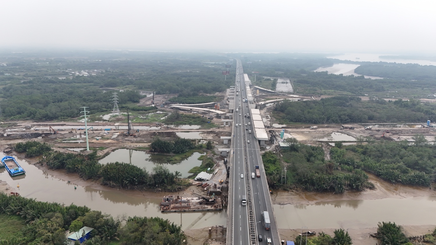 [Chùm ảnh] Cao tốc TP HCM - Long Thành - Dầu Giây sắp mở rộng gấp đôi