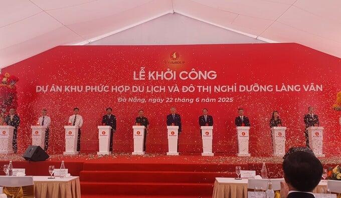 Lễ khởi công dự án Khu phức hợp du lịch và đô thị nghỉ dưỡng Làng Vân