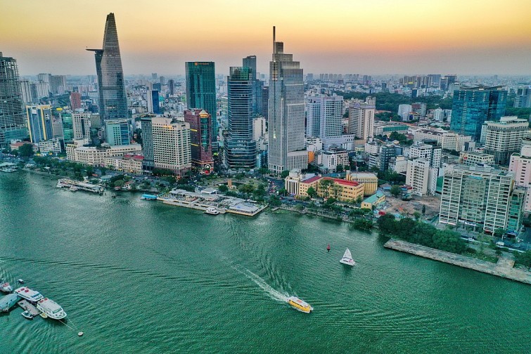 Thành phố Hồ Chí Minh giữ vai trò đầu tàu phát triển của Vùng kinh tế trọng điểm phía Nam. Ảnh minh họa