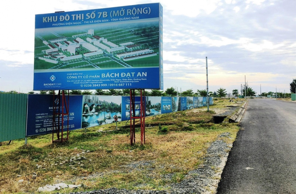 Công ty Bách Đạt An gặp khó khăn trong việc triển khai loạt dự án bất động sản tại Quảng Nam