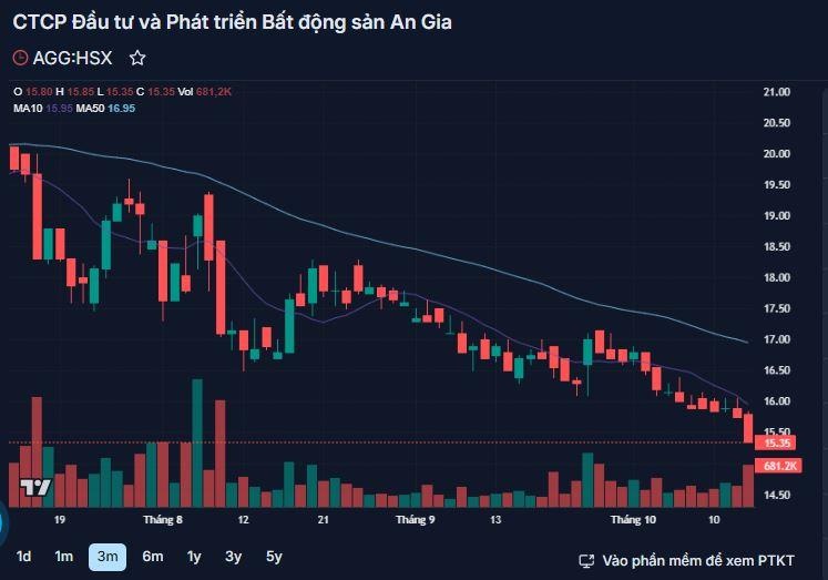 Bất động sản An Gia: Công ty con nợ thuế trăm tỷ, cổ phiếu cận đáy vẫn muốn gọi vốn để trả nợ