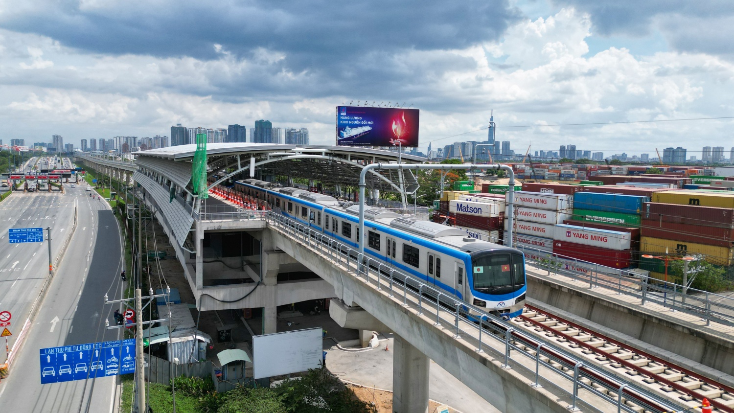 [Chùm ảnh] Toàn cảnh tuyến Metro số 1 TP HCM