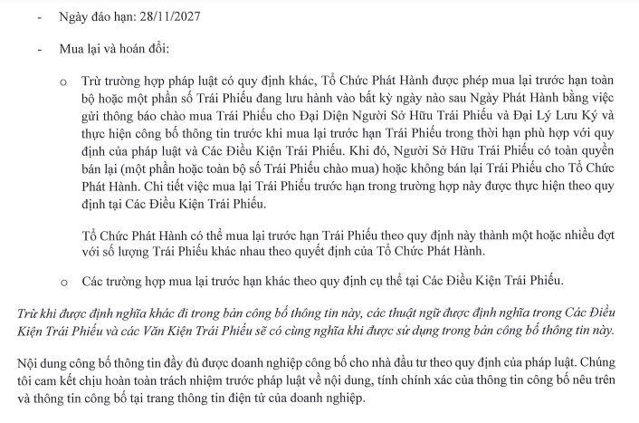 Nam Long mua lại 1.000 tỷ đồng trái phiếu trước hạn sau khi chào bán thành công lô trái phiếu nghìn tỷ