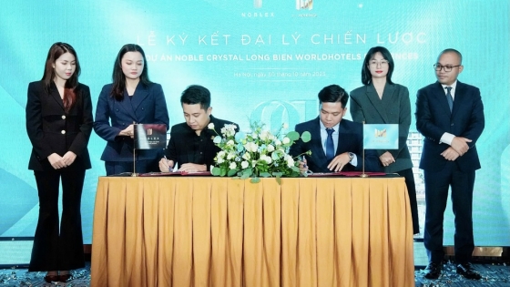 NobleX Group công bố Đại lý phân phối độc quyền Dự án Noble Crystal Long Bien WorldHotels Residences