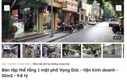 'Choáng' với giá nhà tập thể cũ ở trung tâm Hà Nội