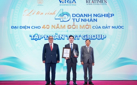 T&T Group của Bầu Hiển được vinh danh Top các doanh nghiệp tư nhân tiêu biểu