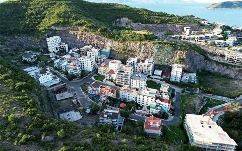 15 biệt thự xây vượt tầng ở khu biệt thự cao cấp Ocean View Nha Trang sẽ cưỡng chế xong trong năm nay