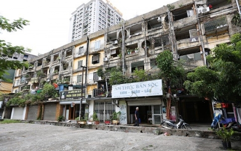 Cải tạo, xây lại chung cư cũ Hà Nội dự kiến cần hơn 5.000 tỷ đồng bố trí chỗ ở