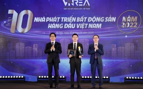 T&T Group được vinh danh TOP10 nhà phát triển BĐS hàng đầu Việt Nam năm 2022