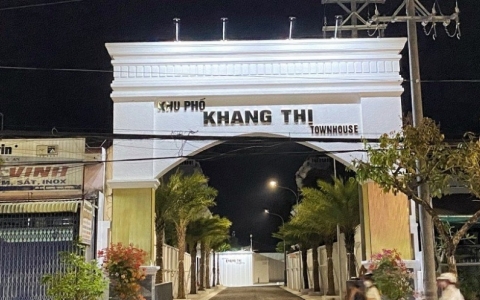 Chuyển hồ sơ dự án Khu phố Khang Thị sang cơ quan điều tra