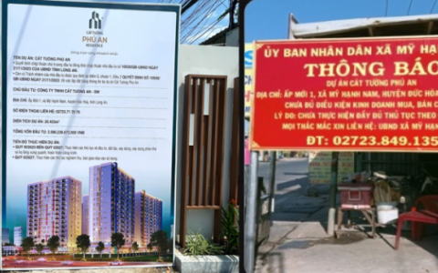 Dự án Cát Tường Phú An chưa được phê duyệt quy hoạch, chưa đủ điều kiện pháp lý