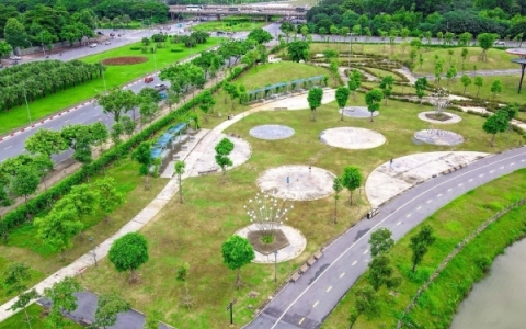 Xuất hiện Công viên 'siêu đẹp' tại quận Nam Từ Liêm