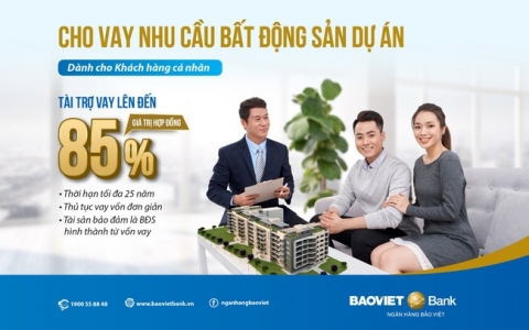 Tin nhanh ngân hàng ngày 5/10: Vay mua nhà dự án dễ dàng tại BaoViet Bank