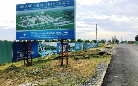 Tin nhanh bất động sản ngày 29/11: Quảng Nam chính thức thu hồi 4 dự án của Công ty Bách Đạt An