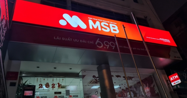 MSB thông báo bán đấu giá loạt tài sản đảm bảo